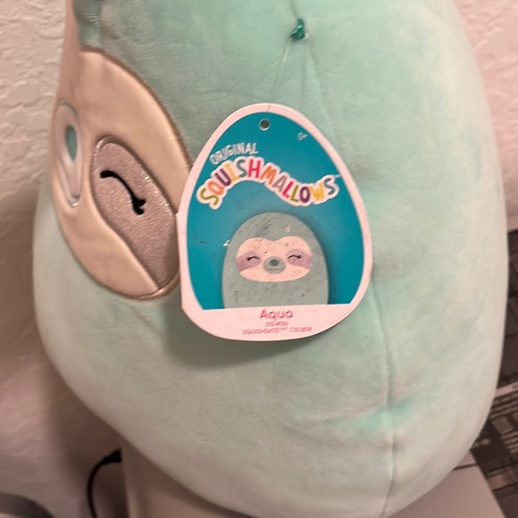 Aqua the sleepy Sloth 12” Squishmallow - Picture 2 of 3